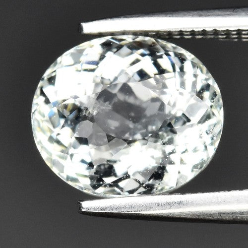 2.08ct ETW Earth-Mined Blue Aquamarine – Oval Cut, Unheated