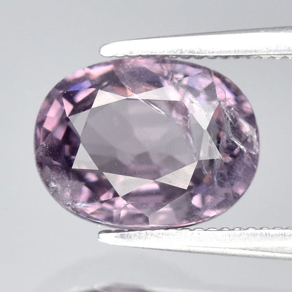2.23ct Earth-Mined Pinkish Purple Spinel – Oval Cut, Unheated