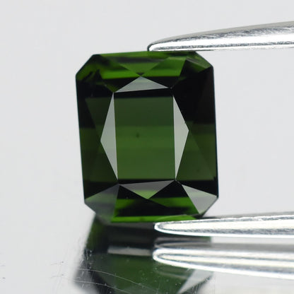 2.30ct ETW Earth-Mined Green Tourmaline – Octagon Cut, Unheated