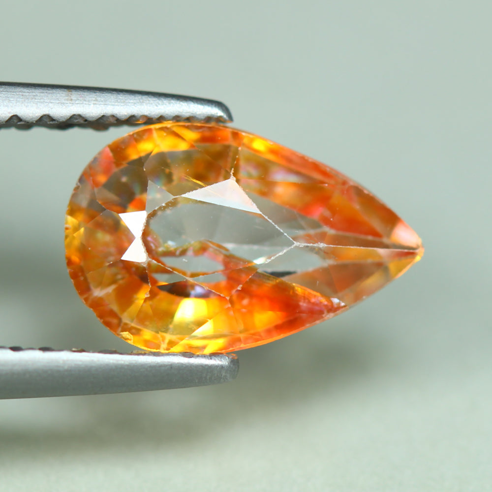 2.36ct ETW Earth-Mined Orange Zircon – Unheated
