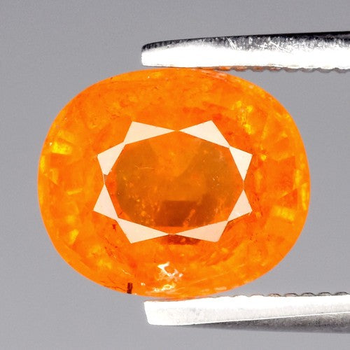 2.46 ct ETW Fanta Orange Spessartite Garnet – Oval Cut