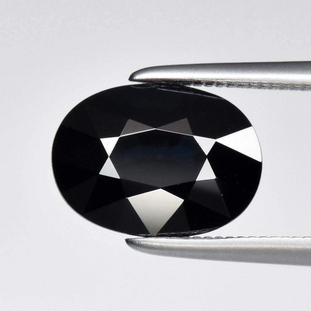 2.54ct ETW Earth-Mined Dark Blue Spinel – Oval Cut