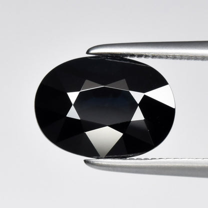 2.54ct ETW Earth-Mined Dark Blue Spinel – Oval Cut