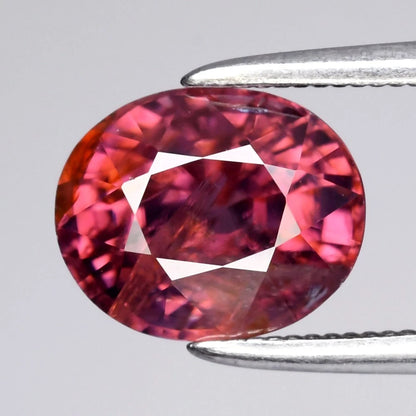 2.70ct ETW Earth-Mined Pink Zircon – Oval Cut, Unheated