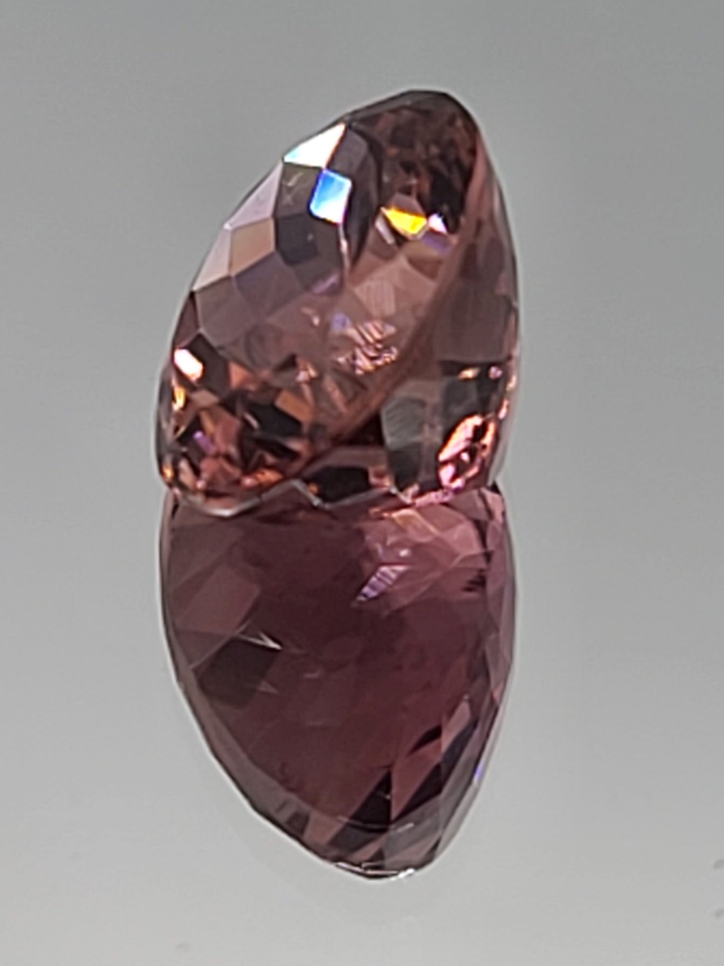 3.97ct Natural Deep Pink Oval Tourmaline - Loose Gemstone
