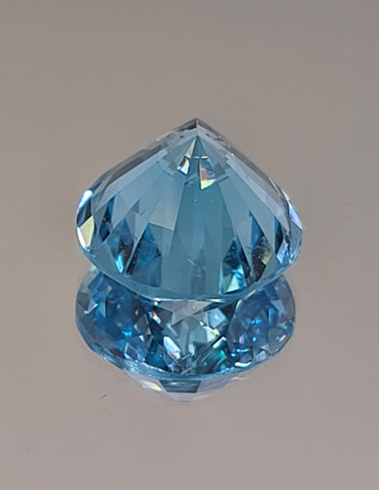 20.01ct ETW Natural Sky Blue Topaz Gemstone - Pear Cut