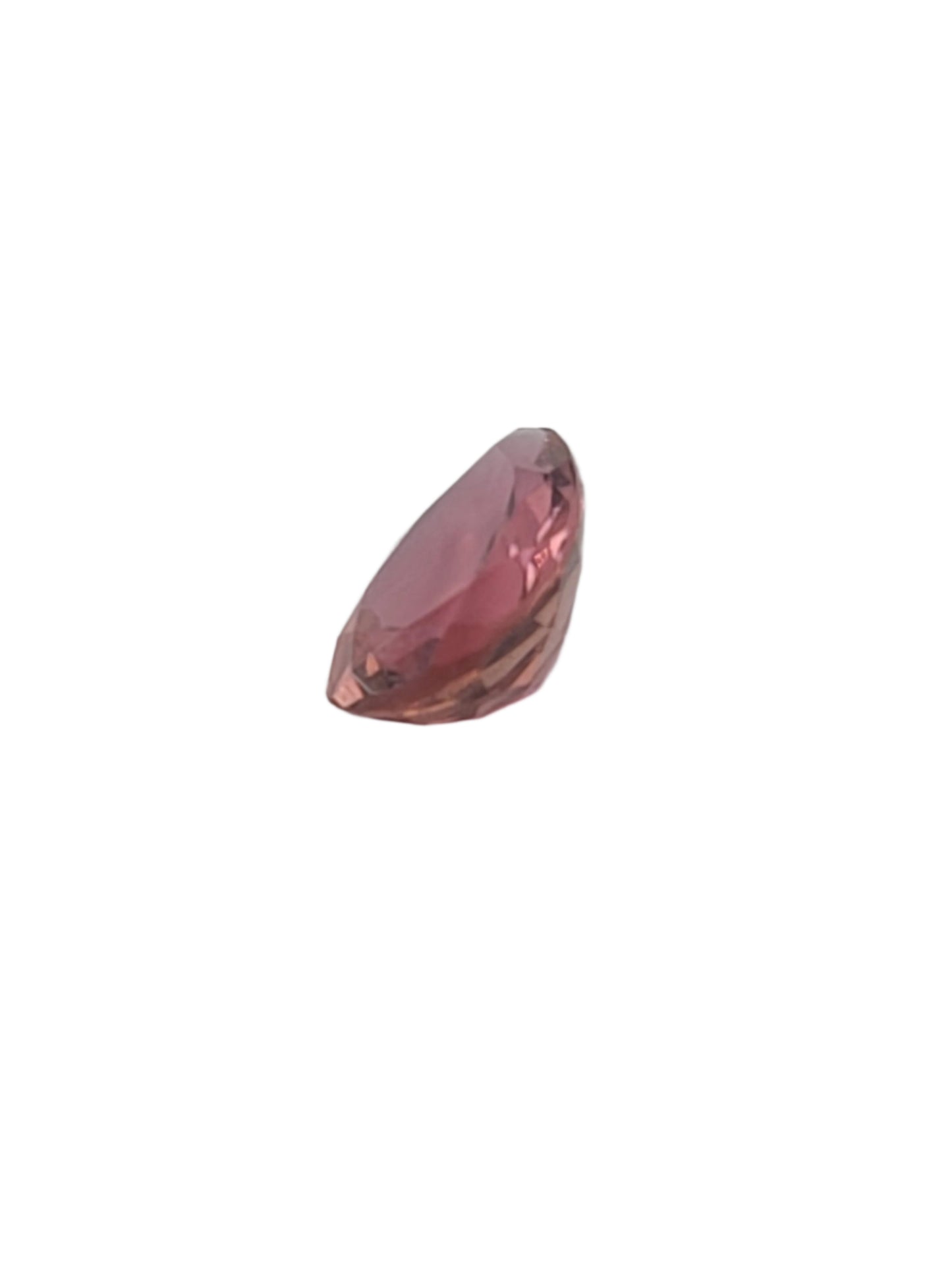 1.02ct ETW Natural Pink Tourmaline - Pear Cut