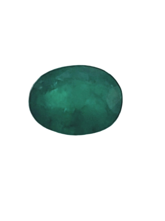 1.07ct ETW Natural Emerald Gemstone - Oval Cut