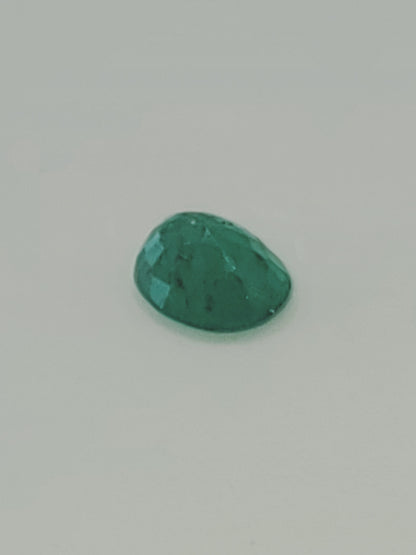 1.07ct ETW Natural Emerald Gemstone - Oval Cut