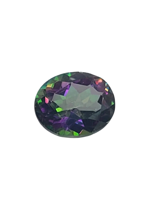 5.91ct ETW Natural Mystic Topaz - Oval Cut