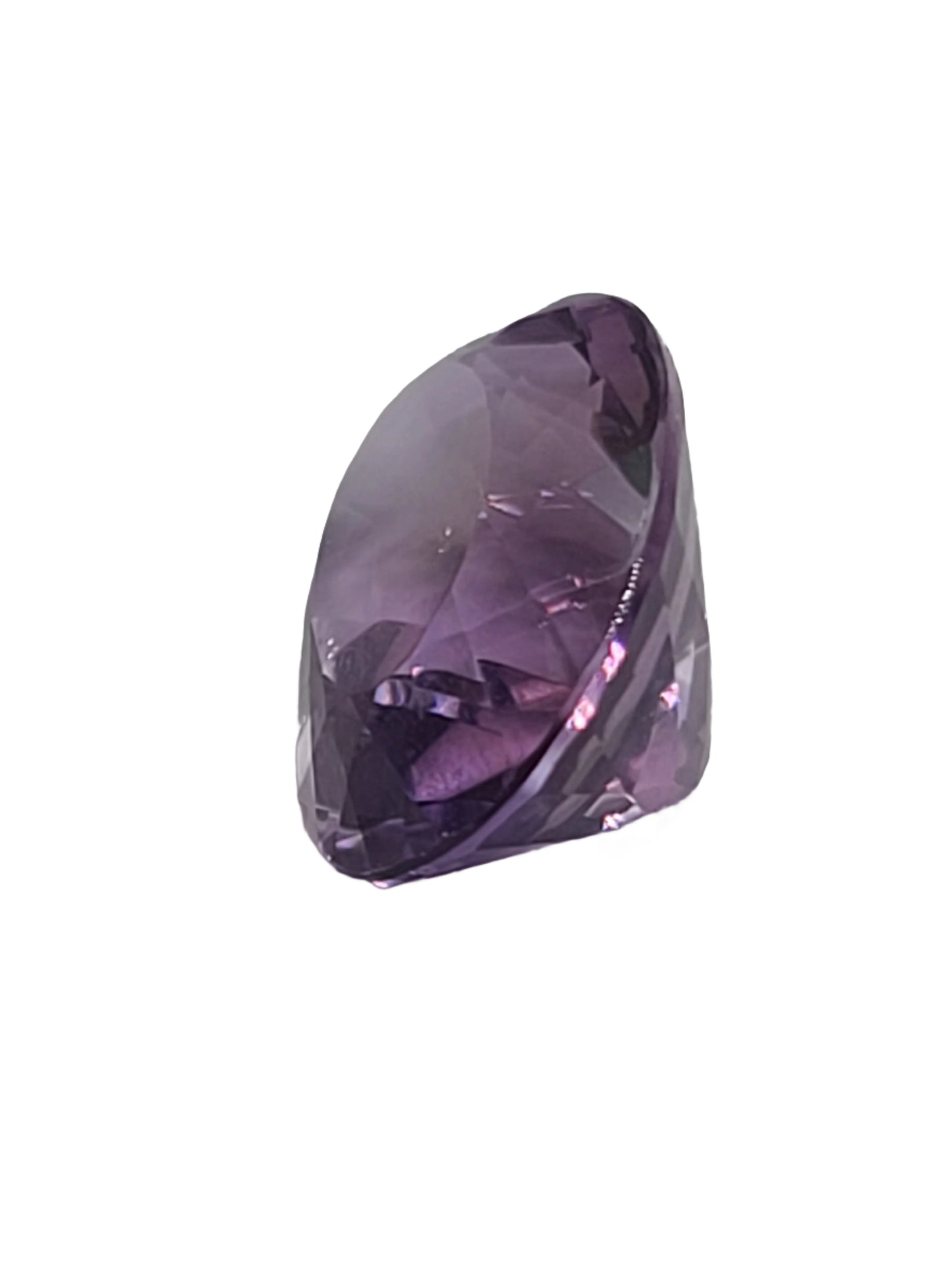 12.1ct ETW Natural Amethyst Gemstone - Oval Cut