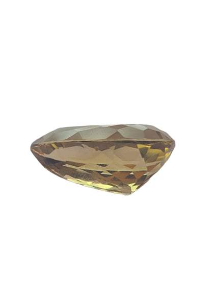 27.7ct ETW Natural Citrine Gemstone - Pear Cut