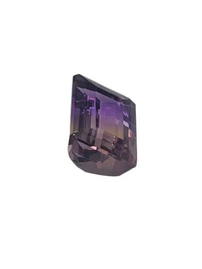 8.1ct ETW Natural Ametrine Gemstone - Emerald Cut