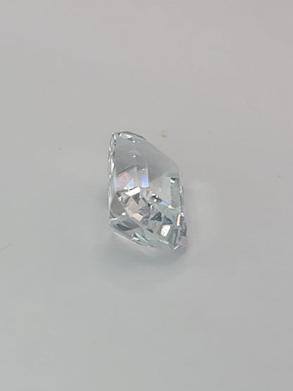 4.6ct ETW Natural Aquamarine Gemstone - Emerald Cut