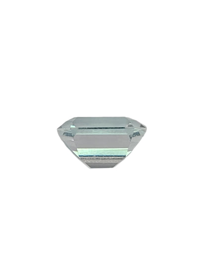 4.6ct ETW Natural Aquamarine Gemstone - Emerald Cut