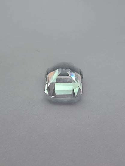 4.6ct ETW Natural Aquamarine Gemstone - Emerald Cut