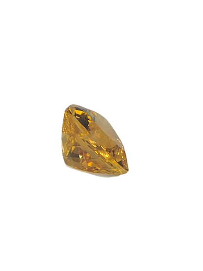 6.55ct ETW Natural Citrine Gemstone - Trillion Cut