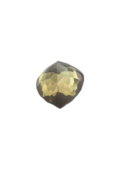 19.64ct ETW Natural Smoky Quartz Gemstone - Pear Cut