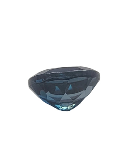 6.67ct ETW Natural London Blue Topaz Gemstone - Oval Cut