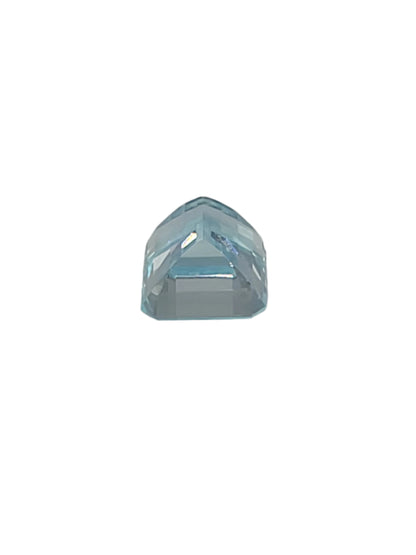 4.1ct ETW Natural Aquamarine Gemstone - Emerald Cut