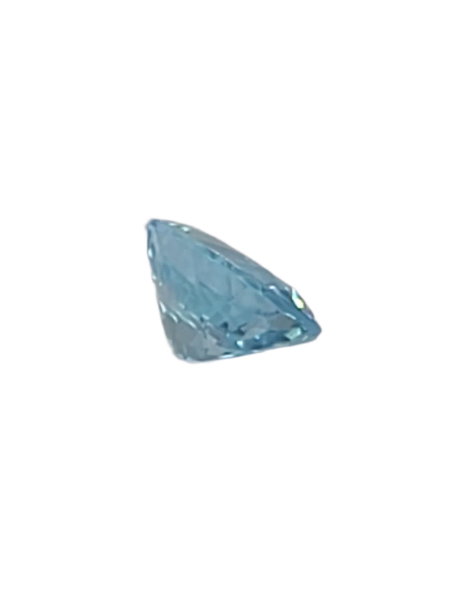 1.64ct ETW Natural Aquamarine Gemstone - Oval Cut