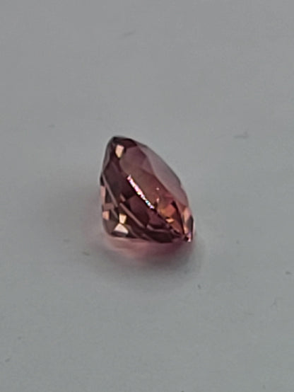1.91ct ETW Natural Pink Tourmaline Gemstone - Oval Cut