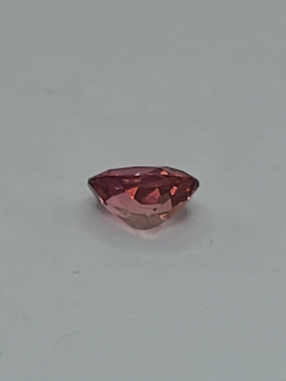 1.91ct ETW Natural Pink Tourmaline Gemstone - Oval Cut