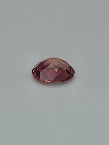 1.91ct ETW Natural Pink Tourmaline Gemstone - Oval Cut