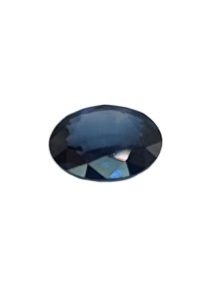 2.75ct ETW Natural Blue Sapphire Gemstone - Oval Cut