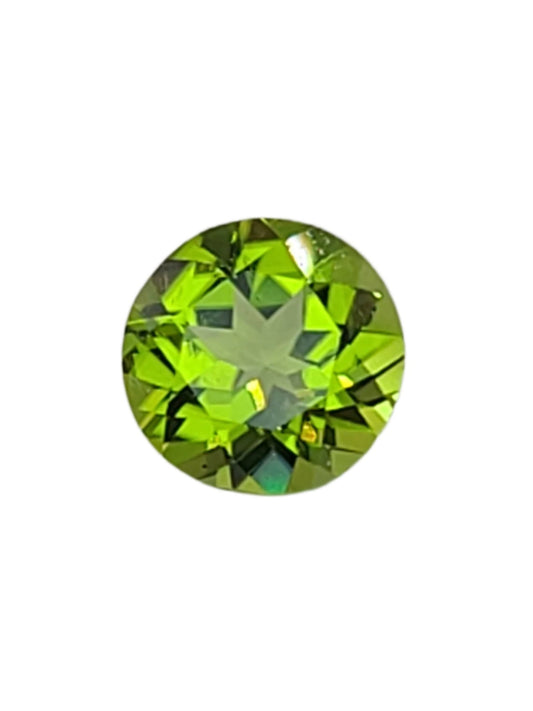 3.73ct ETW Natural Peridot Gemstone - Oval Cut
