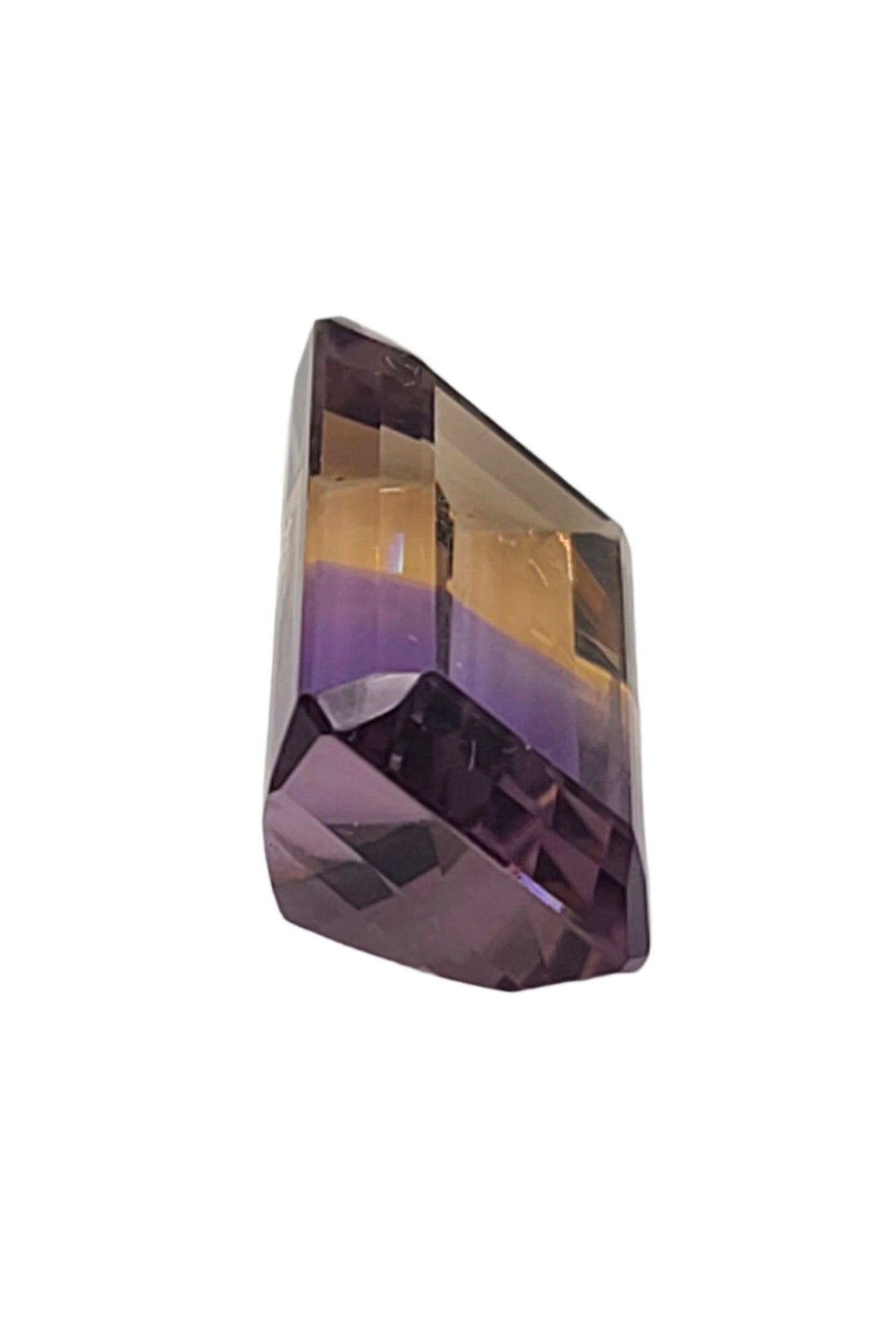 17.34ct ETW Natural Ametrine Gemstone - Emerald Cut - DISCOUNTED