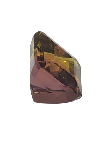 15.78ct ETW Ametrine Gemstone – Square Cut - DISCOUNTED