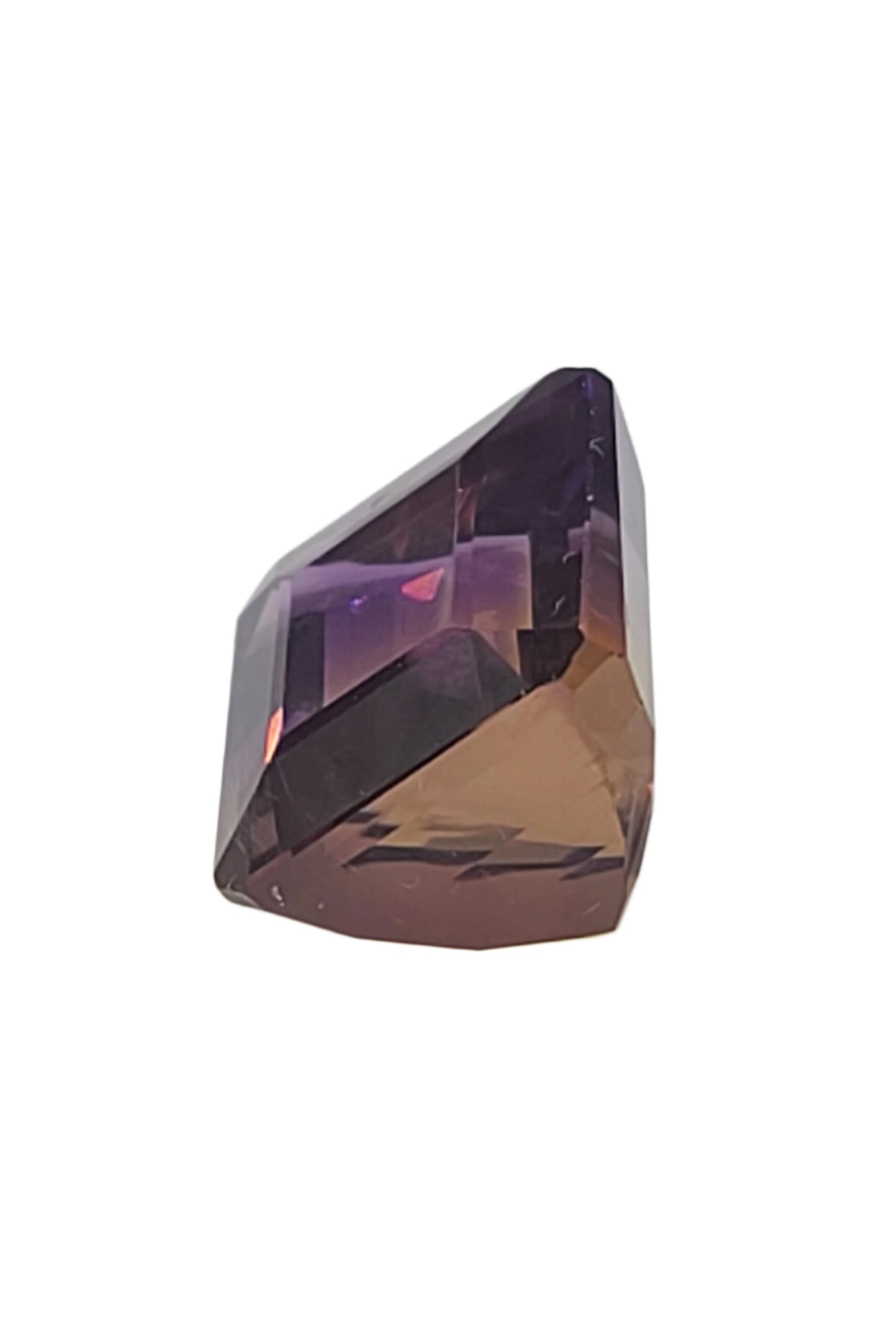15.78ct ETW Ametrine Gemstone – Square Cut - DISCOUNTED