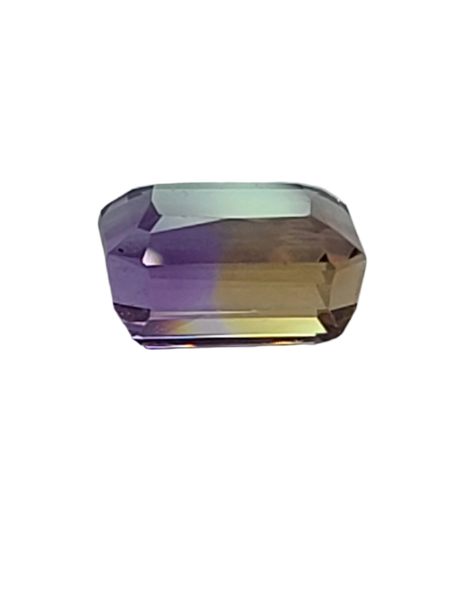 8.71ct ETW Natural Ametrine Gemstone – Emerald Cut