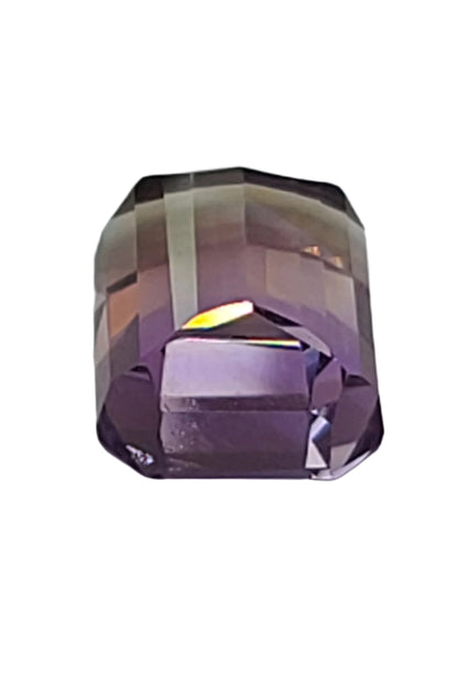 8.71ct ETW Natural Ametrine Gemstone – Emerald Cut