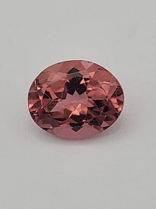 2.67ct ETW Natural Pink Tourmaline Gemstone – Oval Cut - DISCOUNTED