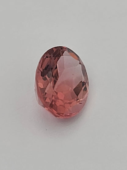 2.67ct ETW Natural Pink Tourmaline Gemstone – Oval Cut - DISCOUNTED