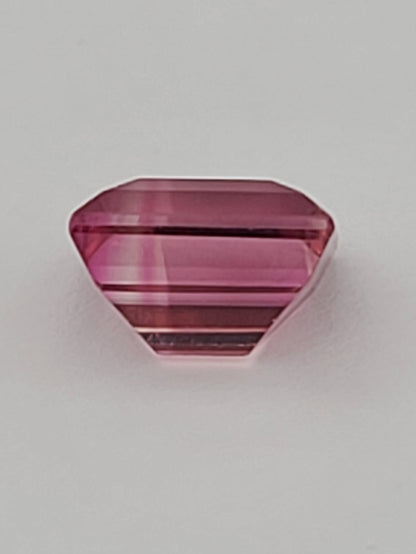4.25ct ETW Natural Pink Tourmaline Gemstone – Emerald Cut - DISCOUNTED