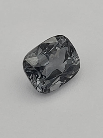 1.94ct ETW Gray Spinel Gemstone - Cushion Cut