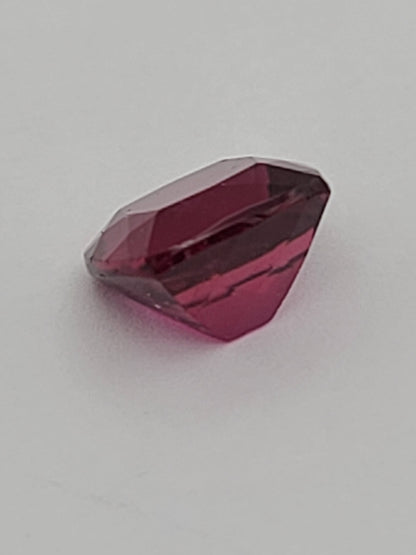 2.49ct ETW Rubellite Tourmaline - Cushion Cut