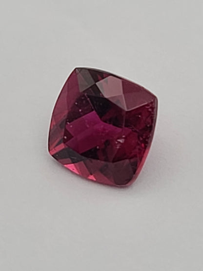 2.49ct ETW Rubellite Tourmaline - Cushion Cut