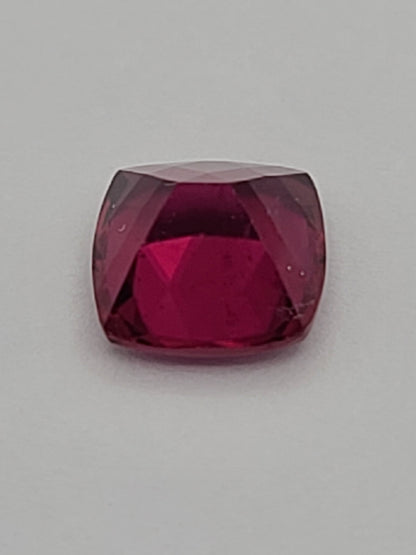 2.49ct ETW Rubellite Tourmaline - Cushion Cut