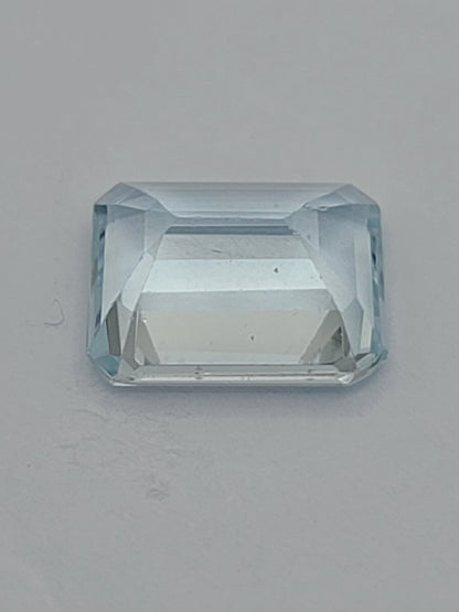 4.87ct ETW Aquamarine Gemstone - Emerald Cut