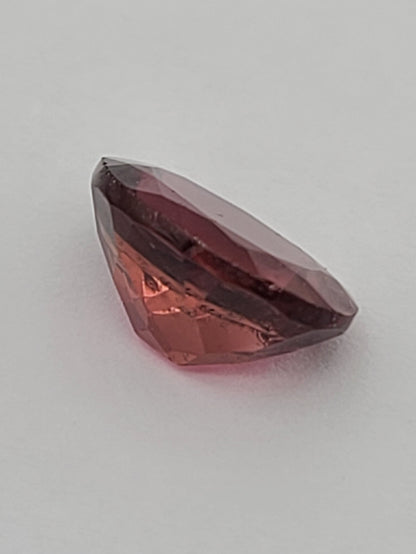 3.37ct ETW Natural Pink Tourmaline Gemstone – Oval Cut
