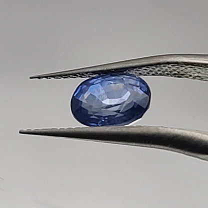 1.35ct ETW Earth-Mined Blue Sapphire – Oval Cut - GIA Gemological Report