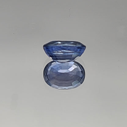1.35ct ETW Earth-Mined Blue Sapphire – Oval Cut - GIA Gemological Report