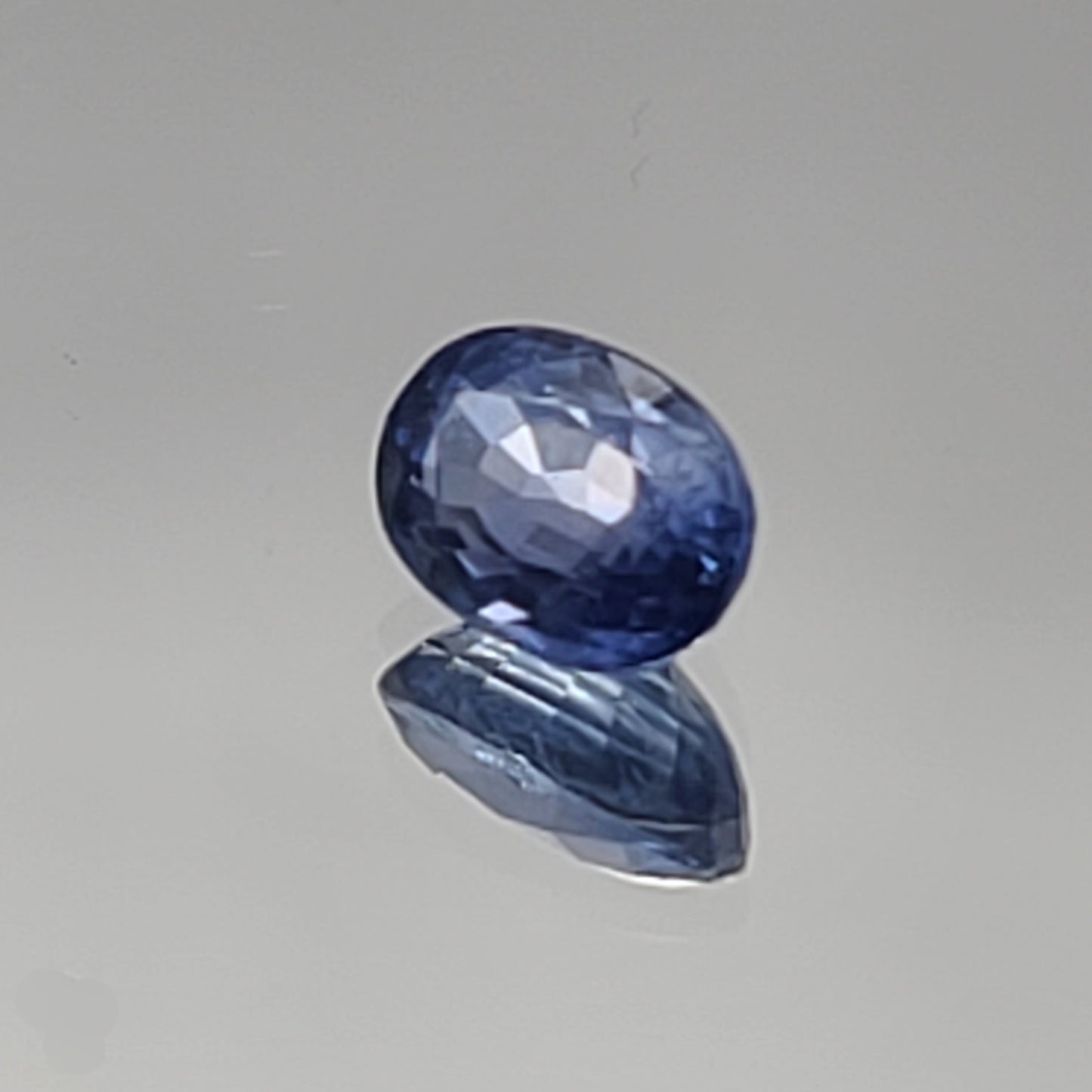 1.35ct ETW Earth-Mined Blue Sapphire – Oval Cut - GIA Gemological Report