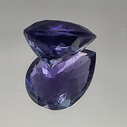 8.61ct ETW Earth-Mined Tanzanite – Pear Cut