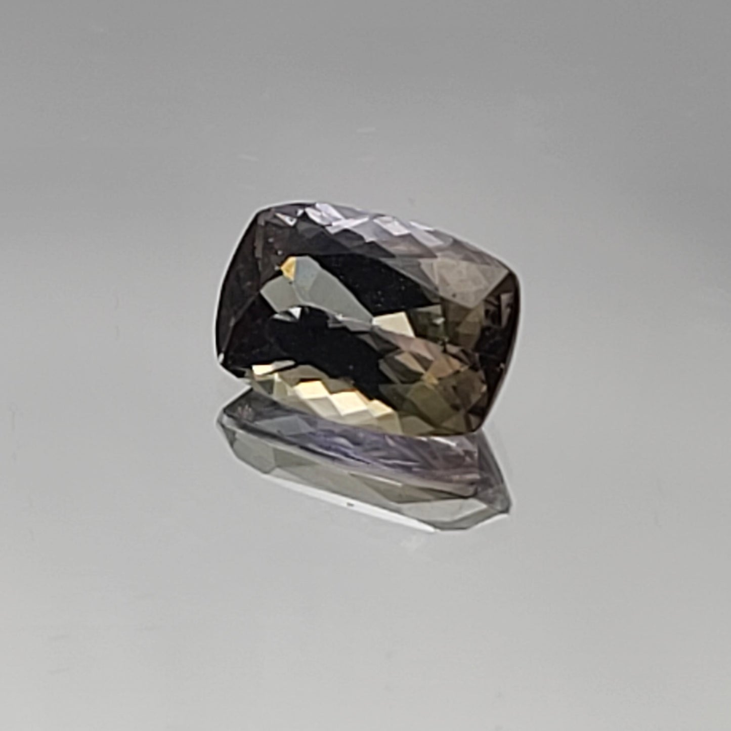 2.18ct ETW Earth-Mined Tanzanite – Cushion Cut, Unheated