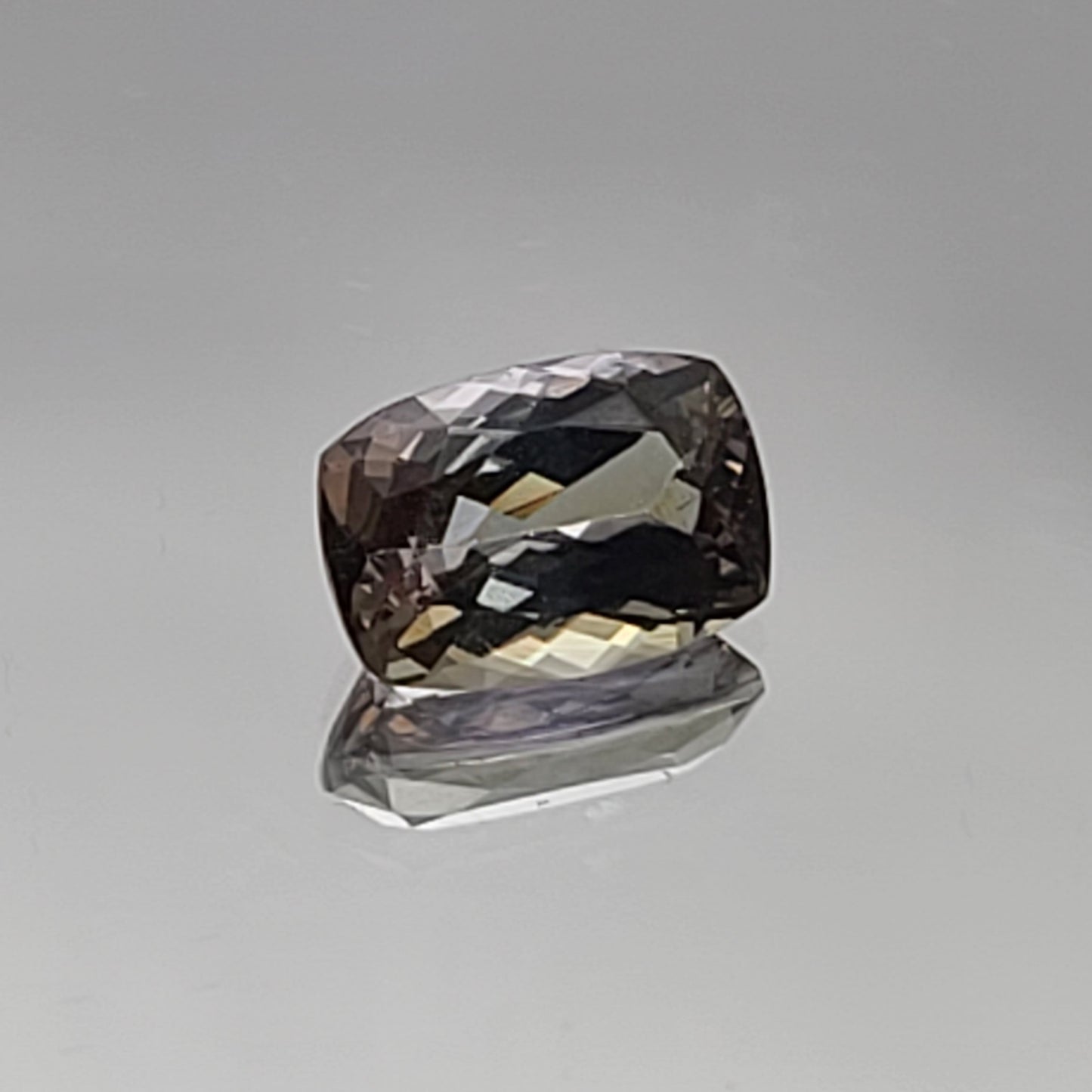 2.18ct ETW Earth-Mined Tanzanite – Cushion Cut, Unheated